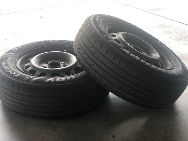 New Tires Vehicle Pulling Auto care Repair