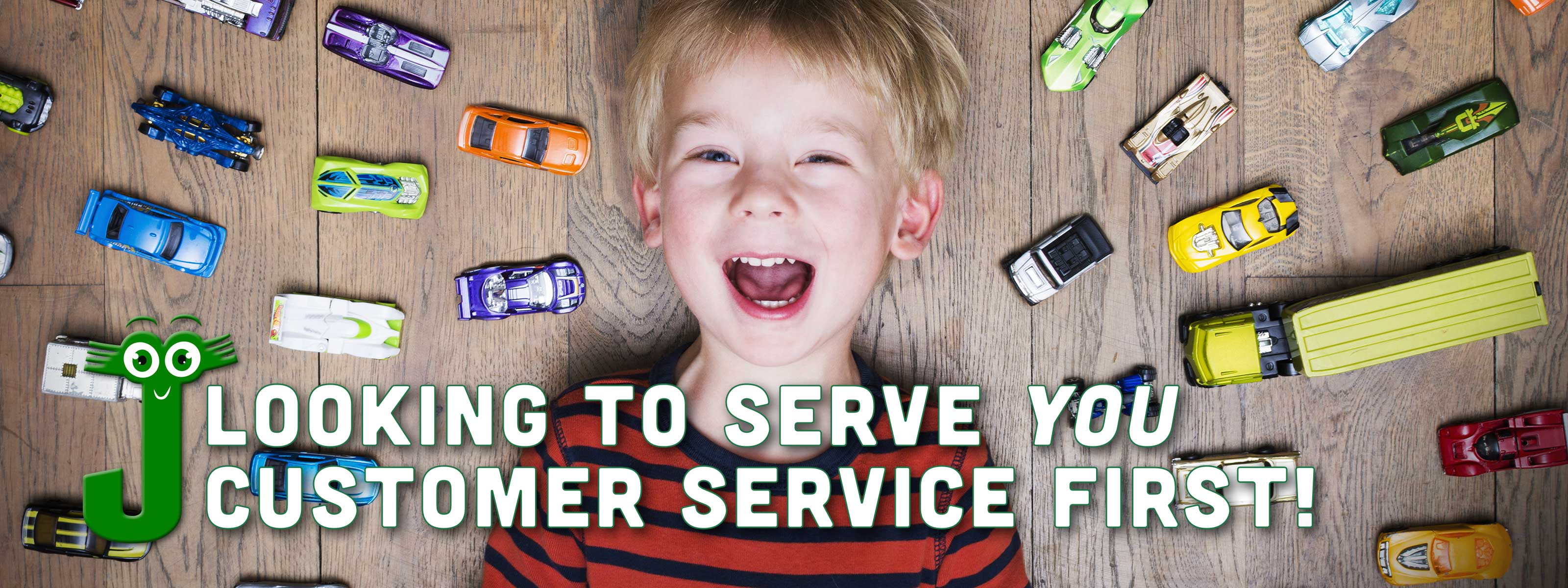 Looking to serve you customer service first