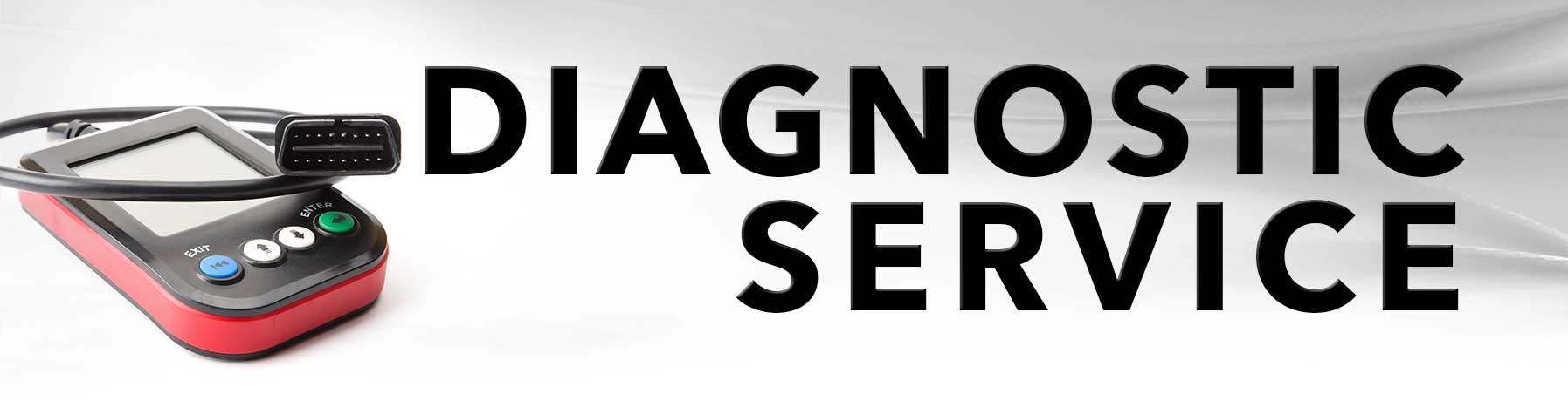 Diagnostics services banner image with picture of a diagnostics computer